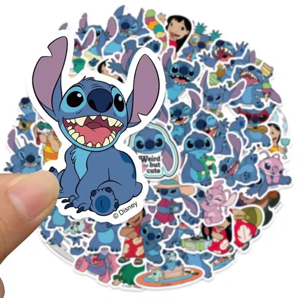 DISNEY Lilo & Stitch Large Stickers (25 pc) FUN & SUPER CUTE!!!! - Picture 1 of 6